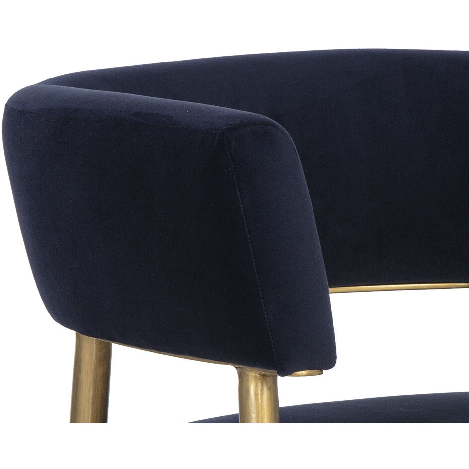 Maestro Abbington Navy Dining Armchair
